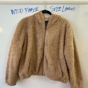 Target Teddy Jacket in Tan